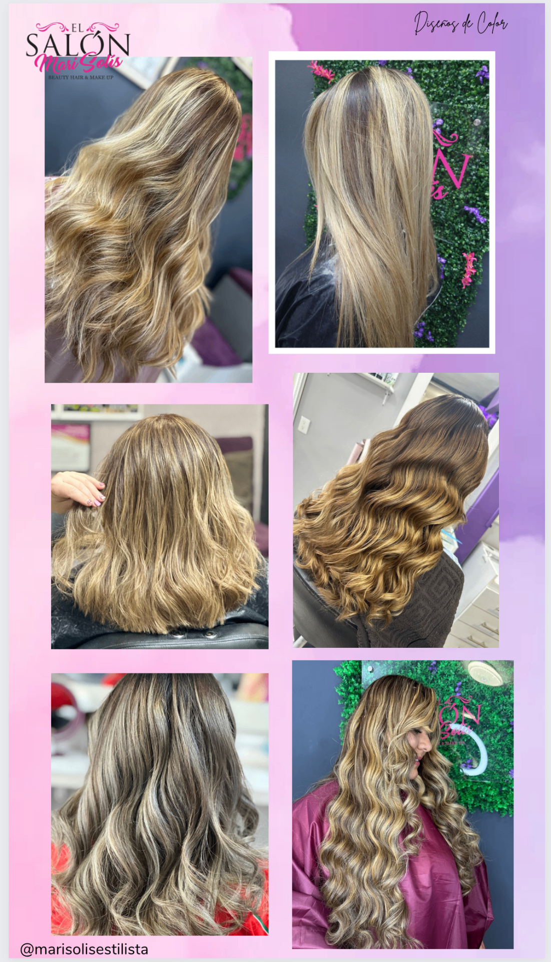 Diseños de color · resultados de clientas